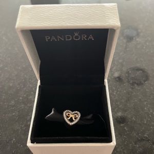 Pandora Heart Charm! Never Used!